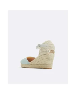 Cuna Yute Con Pulsera Serraje Celeste