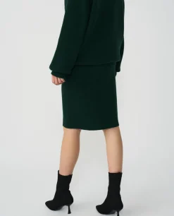 Falda Tubo Punto Verde