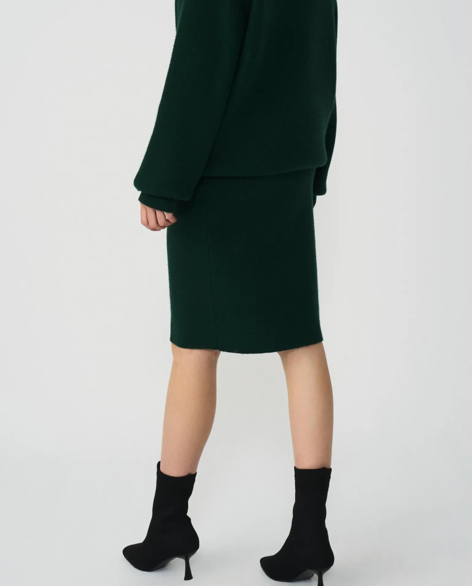 Falda Tubo Punto Verde