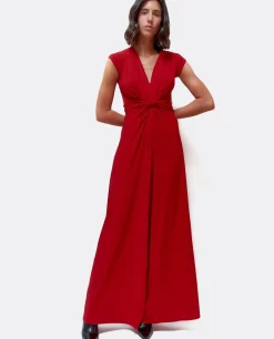 Mono Nudo M/C Punto Circular Rojo