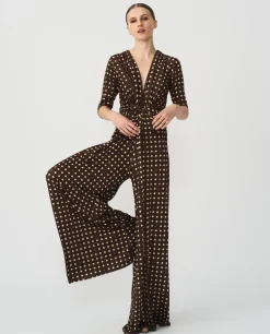 Mononudo Tejido Lunares Marron