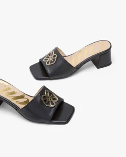 Pala Logo Piel Negro