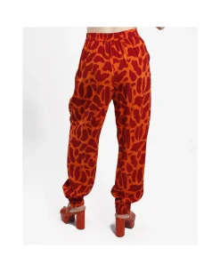 Pantalon Jogger Crep Estampado Jirafa