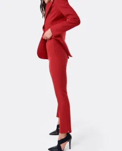 Pantalon Penelope Crep Rojo