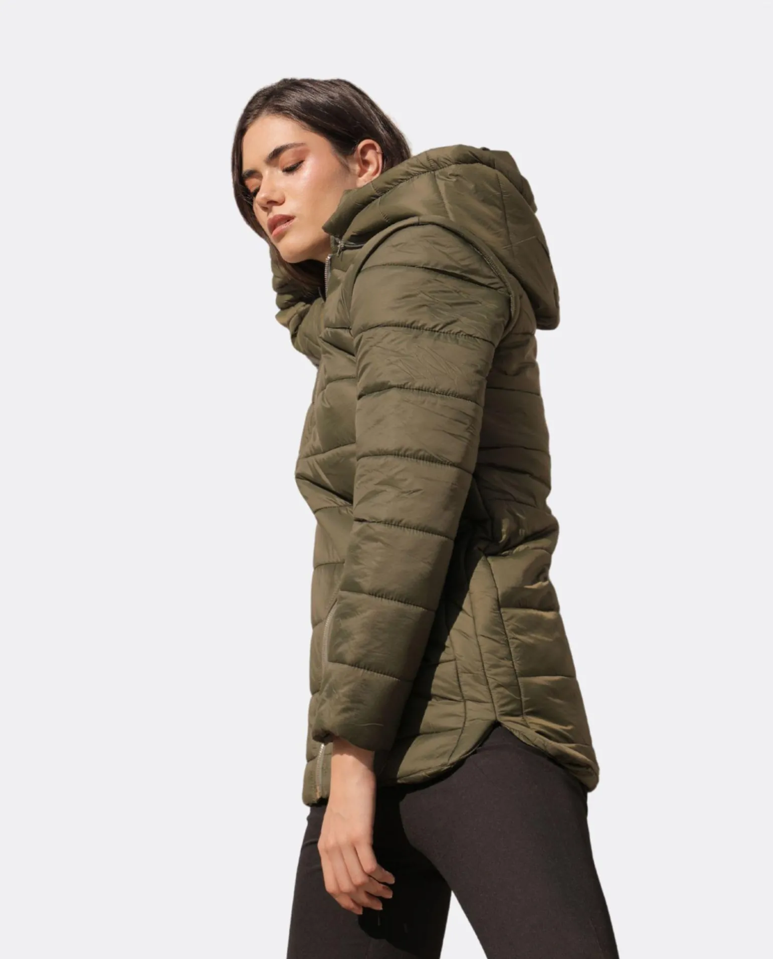 Parka Nylon Verde