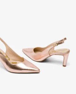 Salon Destalonado Pico Napa Metalizado Bronce