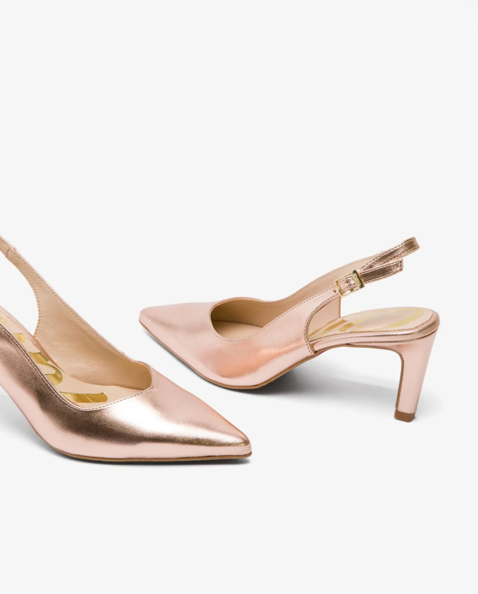 Salon Destalonado Pico Napa Metalizado Bronce