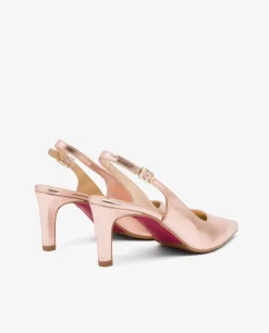 Salon Destalonado Pico Napa Metalizado Bronce