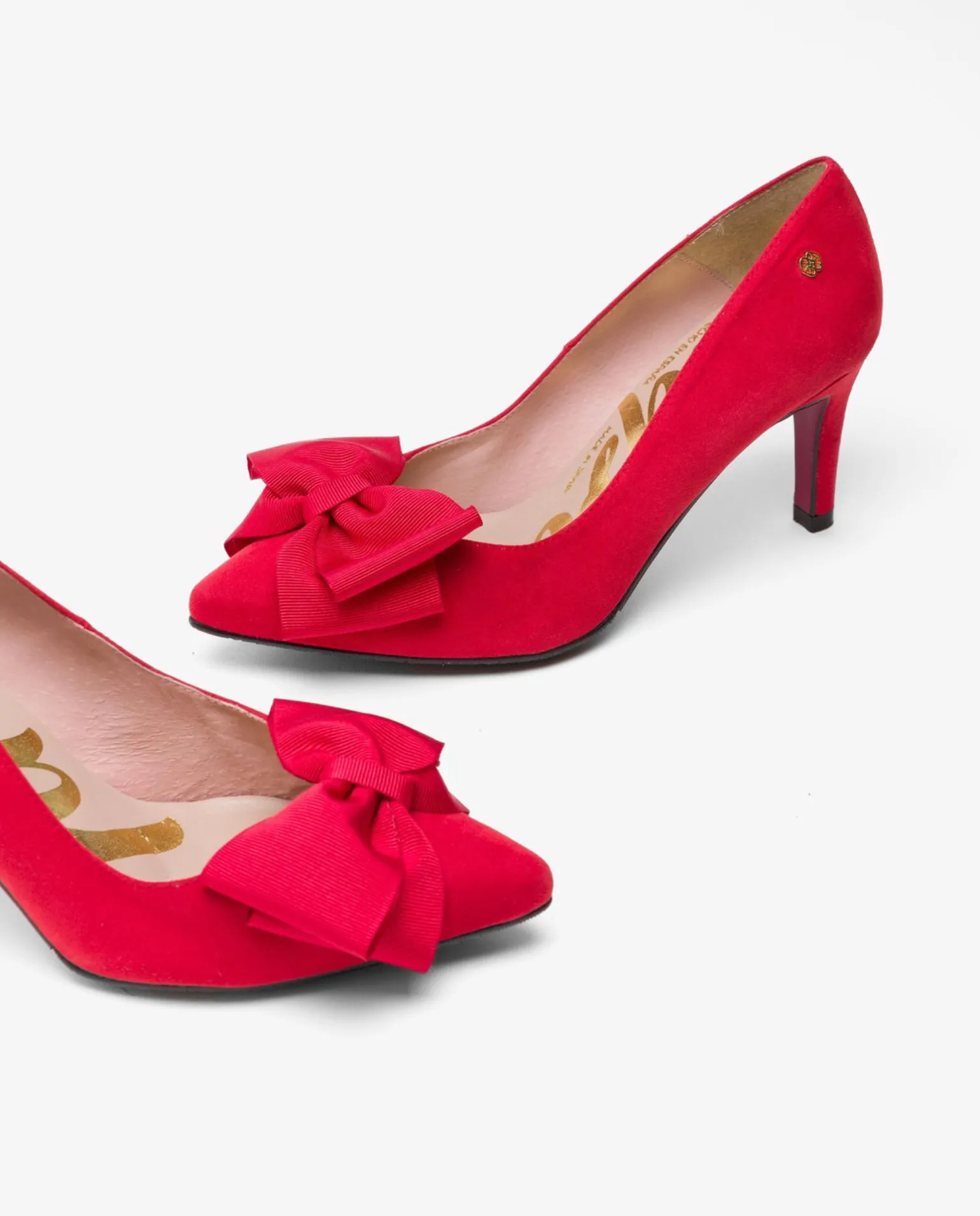 Salon Lazo Ultrasuede Rojo