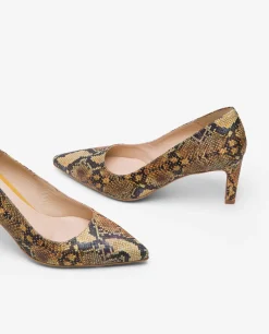 Salon Medio Serpiente Mostaza