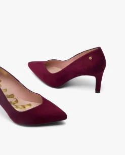 Salon Pico Ultrasuede Burdeos