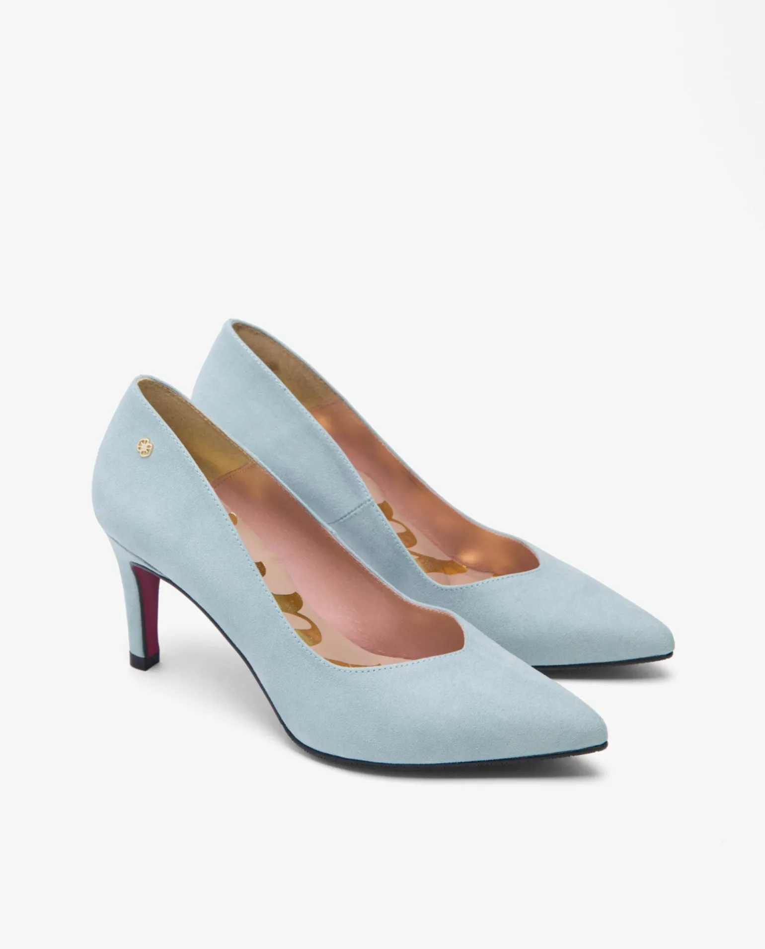 Salon Pico Ultrasuede Celeste