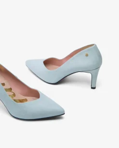 Salon Pico Ultrasuede Celeste