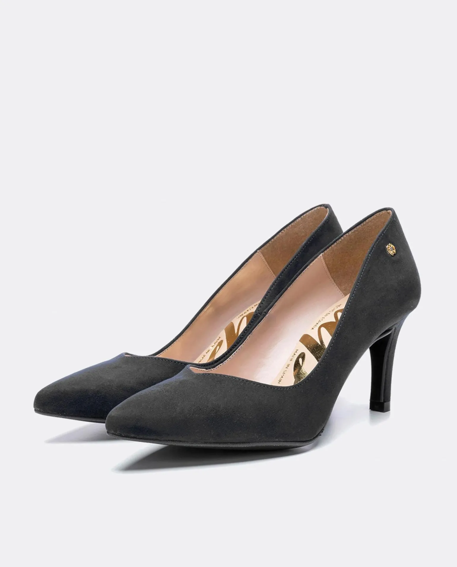 Salon Pico Ultrasuede Negro