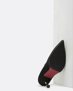 Salon Pico Ultrasuede Negro