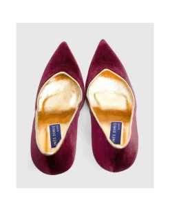 Salonjerez Alto Terciopelo Burdeos