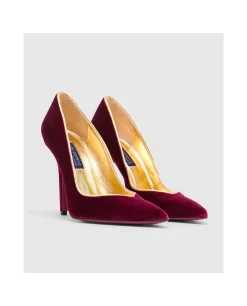 Salonjerez Alto Terciopelo Burdeos