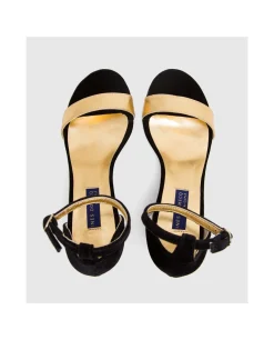 Sandalia Alicante Terciopelo Negro