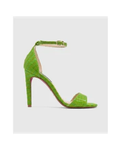 Sandalia El Palmar Rafia Verde