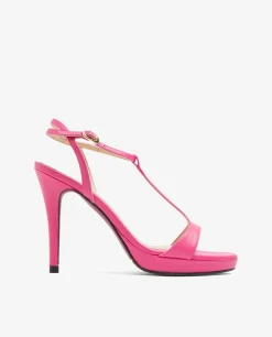 Sandalia Gema Napa Fucsia