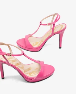 Sandalia Gema Napa Fucsia