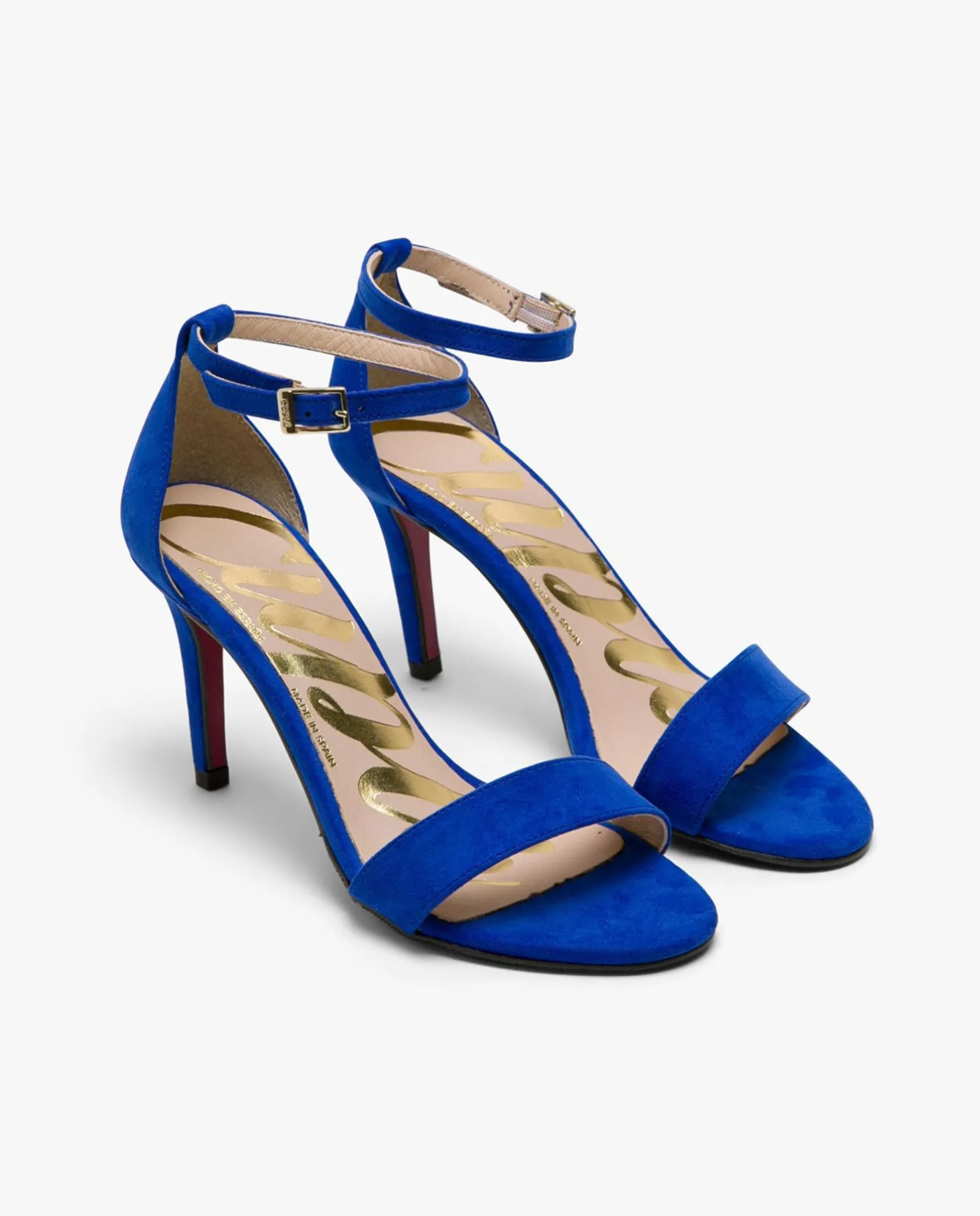 Sandalia Pulsera Ultrasuede Azul