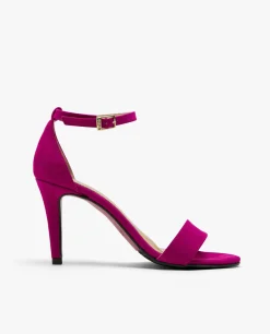 Sandalia Pulsera Ultrasuede Fucsia