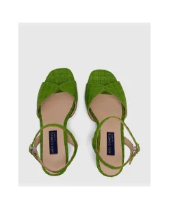 Sandalia Sanlucar Rafia Verde