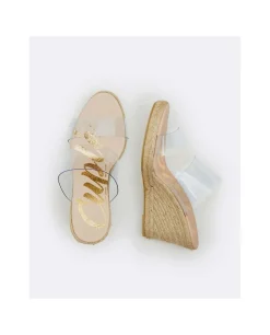 Sandalia Vinilo Transparente