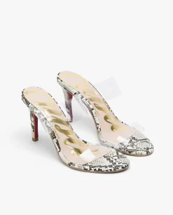 Sandalia Vinilo Transparente