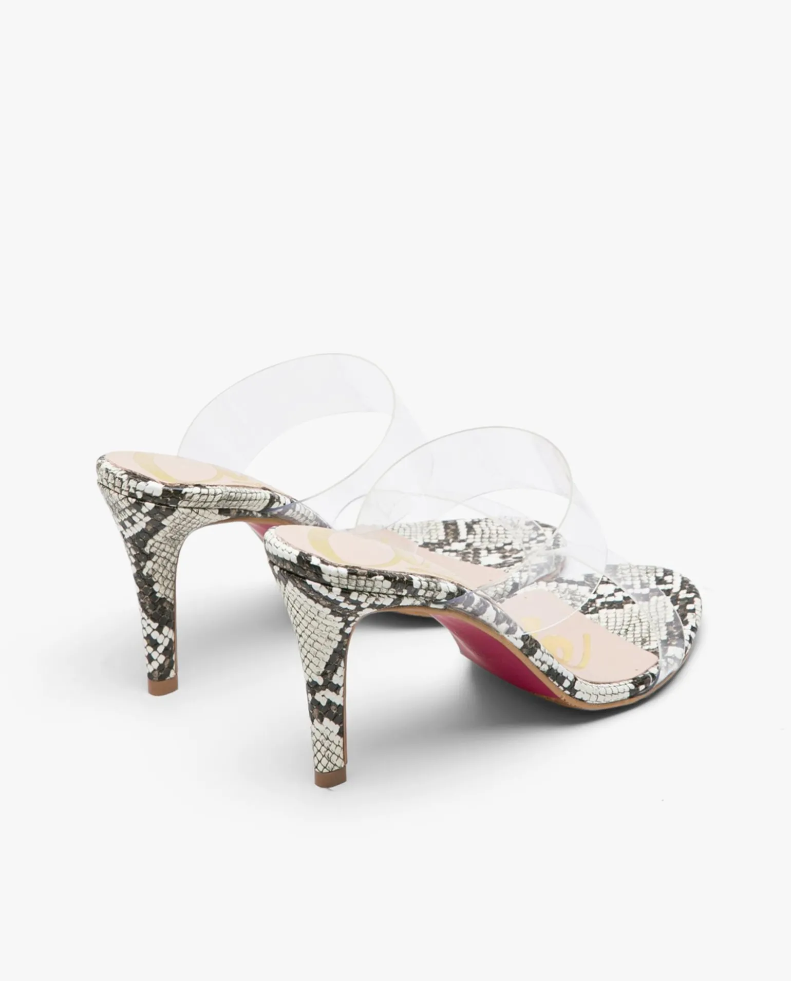 Sandalia Vinilo Transparente