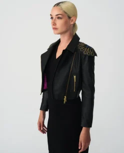 Torera Hombrera Napa Negro