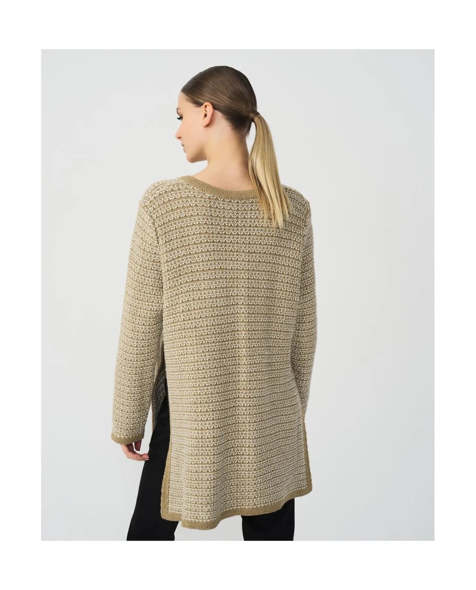 Tunica Bicolor Punto Beig