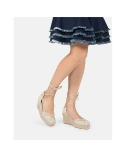 Valenciana Cintas Tejido Oro