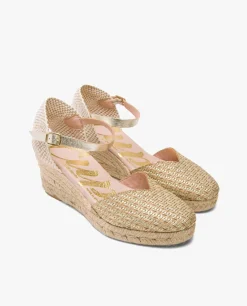 Valenciana Pico Trenzado Oro