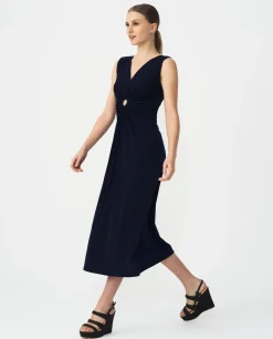 Vestido Aro Cintura Punto Marino