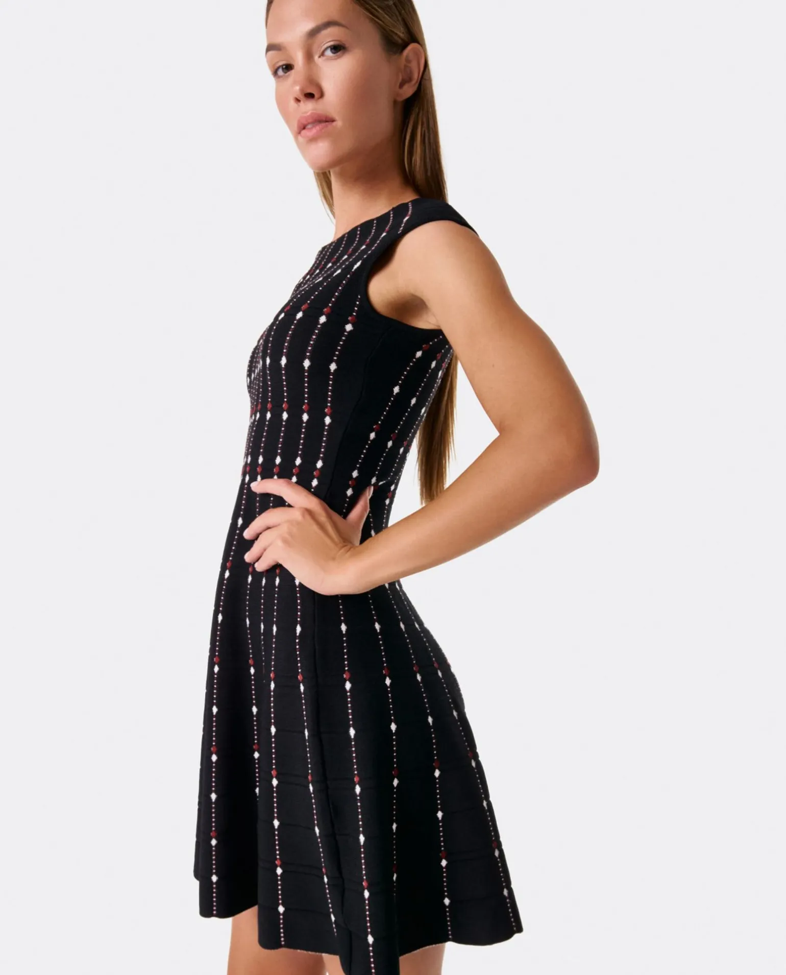 Vestido Lady Punto Negro