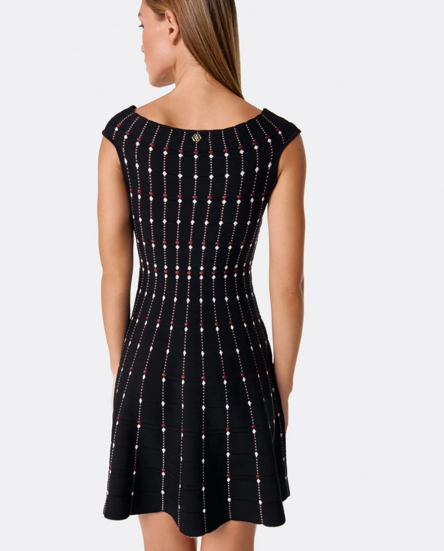 Vestido Lady Punto Negro