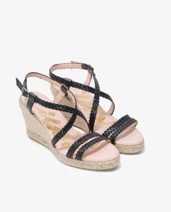 Yute Trenzado Alto Trenzado Negro