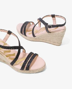 Yute Trenzado Alto Trenzado Negro