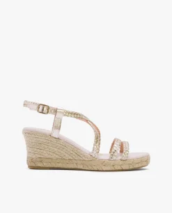 Yute Trenzado Medio Trenzado Oro