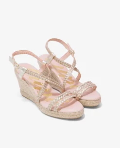 Yute Trenzado Medio Trenzado Oro