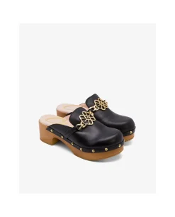 Zueco Adorno Napa Negro