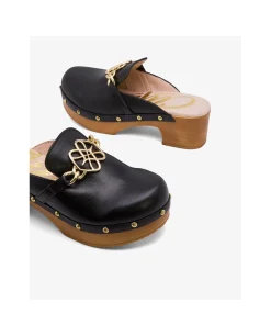 Zueco Adorno Napa Negro